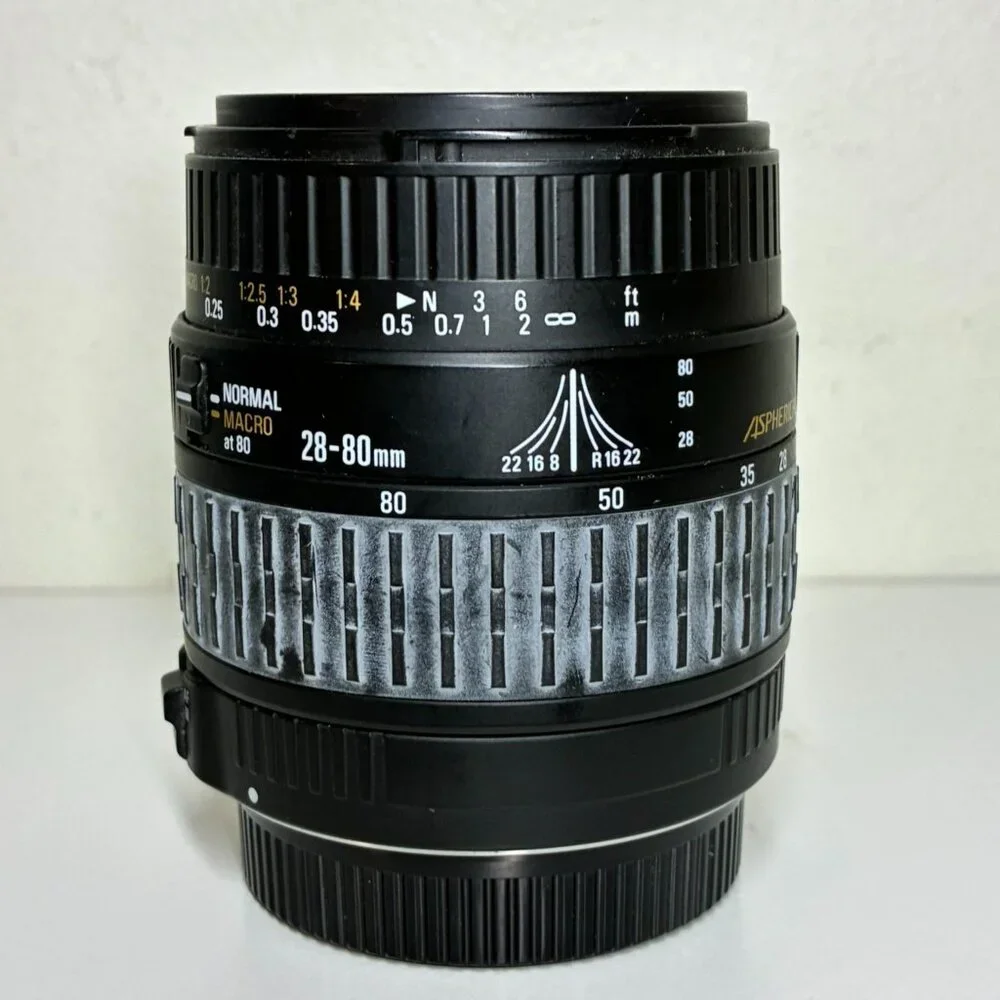 Sigma Zoom 28-80mm 1:3.5-5.6 II Aspherical Macro Lens Minolta AF